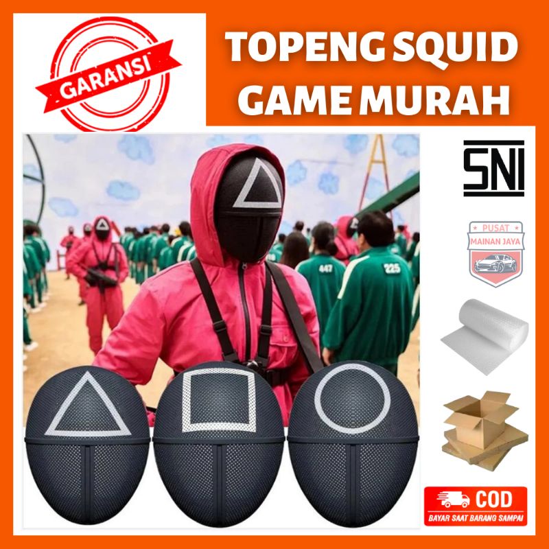 Topeng Squid Game Untuk Dewasa Dan Anak Anak Murah Squid Game Topeng Mask