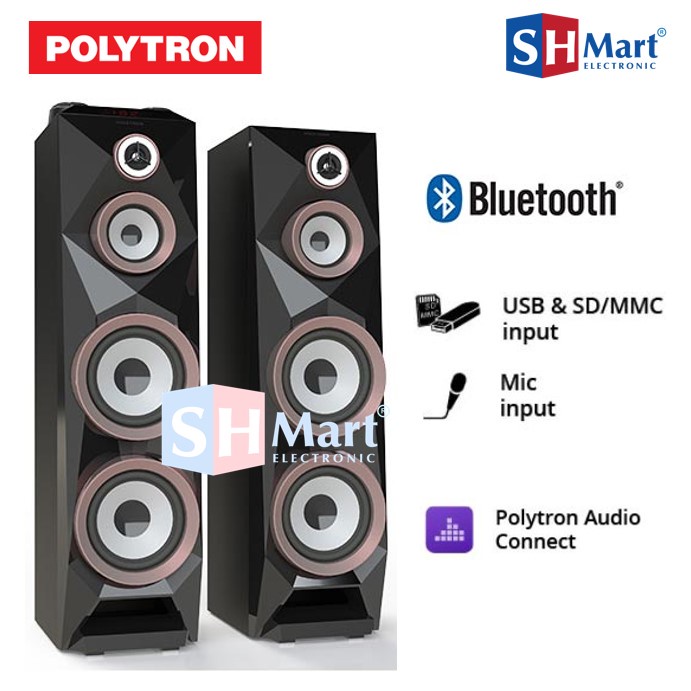 SPEAKER AKTIF POLYTRON PAS-8B28 / PAS8B28 (MEDAN)