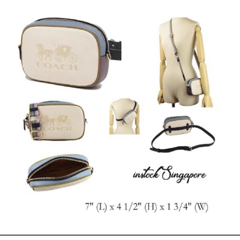 Tas coach belt bag waistbag/ Tas slempang dan tas pinggang coach- coach camera bag
