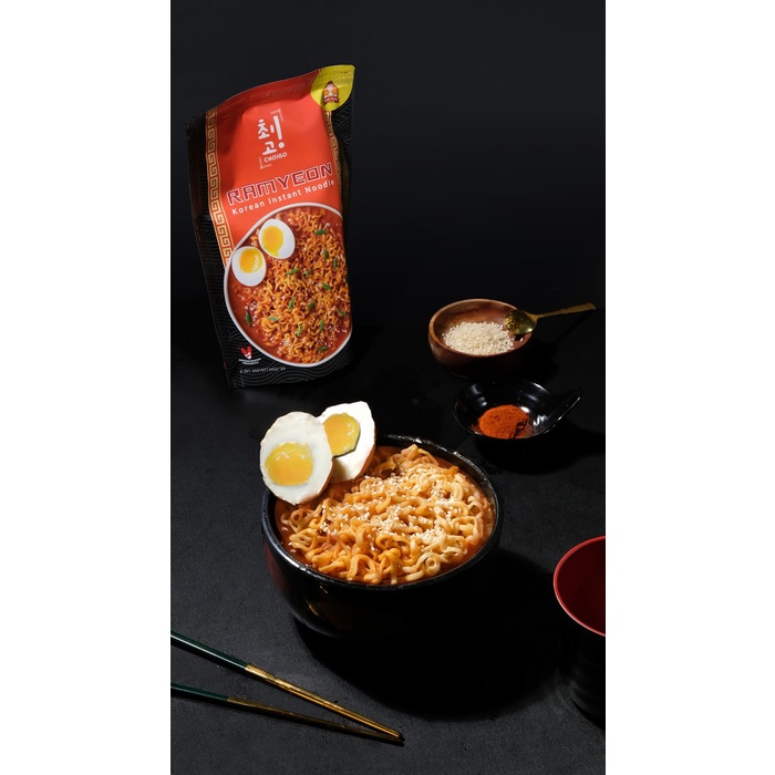 COMBO CHOIGO! 2PCS RAMYEON + 2PCS TTEOKBOKKI - TOPOKKI CHOIGO KOREA INSTAN / RAMYEON/RAMEN KOREA INSTAN - CHOIGO EMAK INDAH FOOD