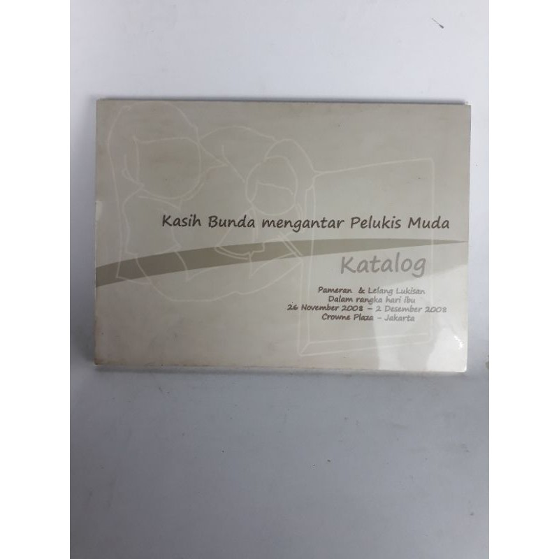 Kasih bunda mengantar pelukis muda - katalog . vrj1/c
