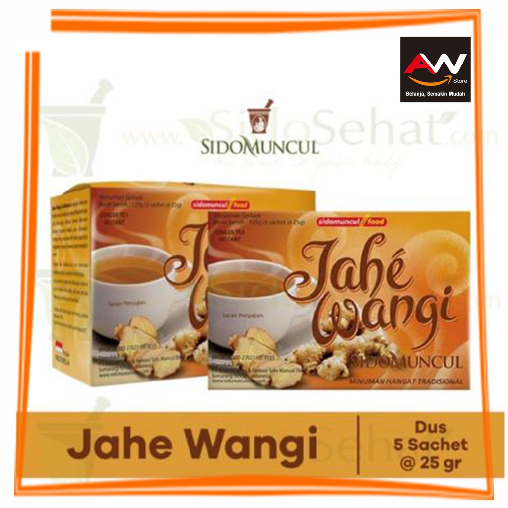 

Jahe Wangi Sido Muncul Dus Sashet Jamu Herbal