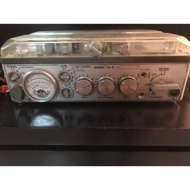 NAGRA IV-D Track Tape Recorder Player Deck Open Reel to Reel