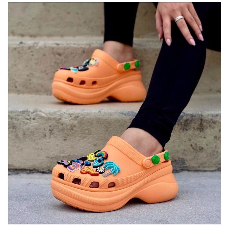 crocs bae platform clog