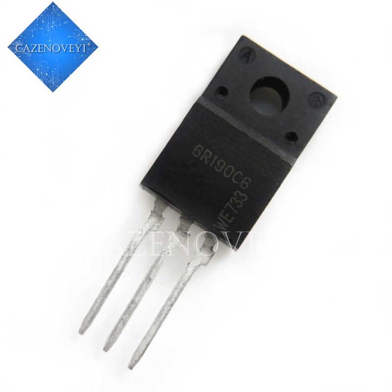 10pcs Ic Ipp60R190C6 6r190c6 60r190 Ipa60R190C6 60r190c6 To-220 600v 18a