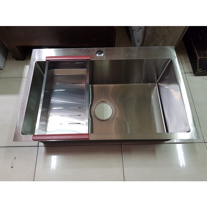 Bak Cuci Piring / Kitchen Sink Stainless Minimalis uk. 68 x 45 x 20 cm