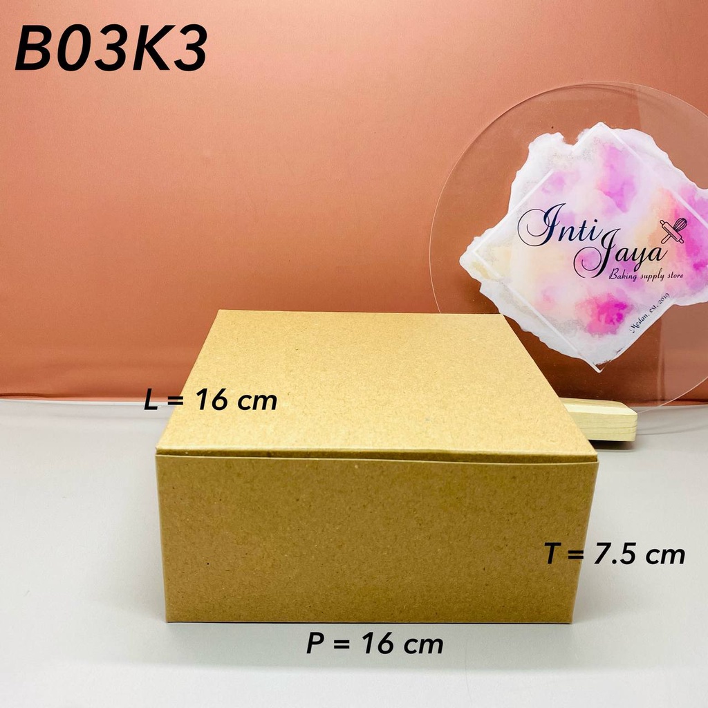 

Koak Kraft isi 10 pcs 16cm x 16cm x 7.5cm (B03K3)