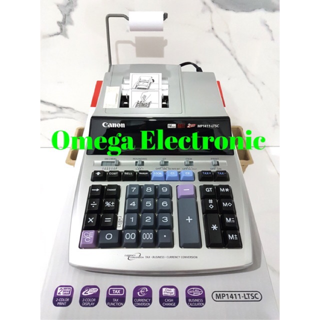 Canon Calculator MP1411-LTSC Printing Struk Kasir Kalkulator 14 Digits