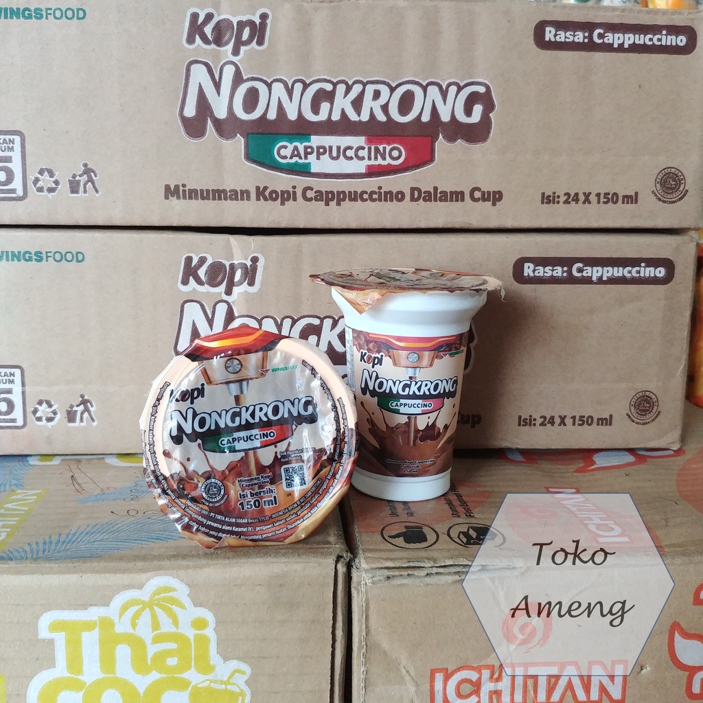 

Kopi Nongkrong Cappucino 150ml - 1 Dus (24pcs)