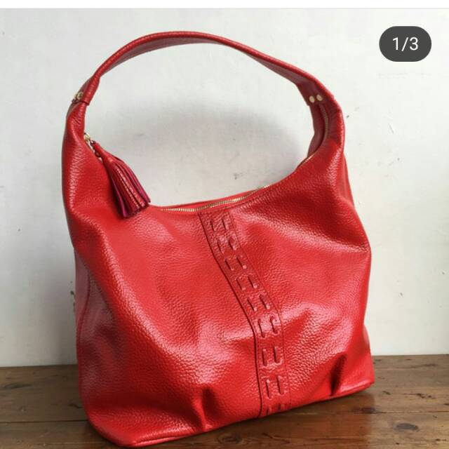 Tas kulit wanita/hobo bag/ tas kulit asli