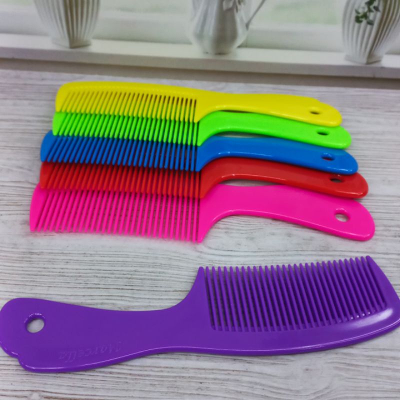 Sisir Rambut Isi 12Pcs Sisir Warna 20Cm Produk Marcella Grosir