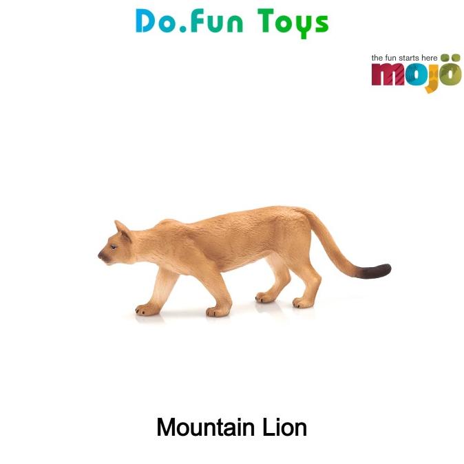 Mountain Lion Animal Figure / Miniatur Singa Gunung by MOJO