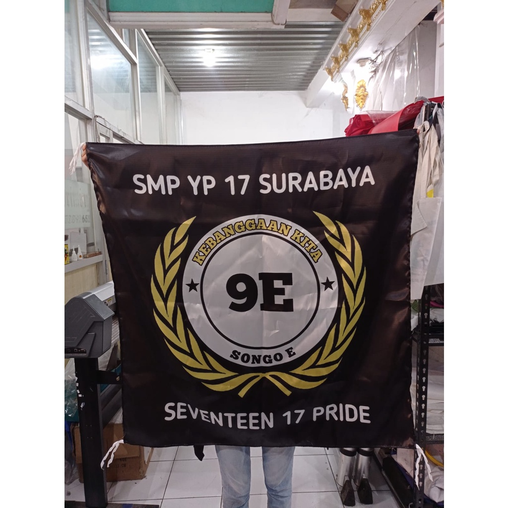 Jual Cetak Bendera Organisasi Sekolah Cetak Bendera Custom Cetak