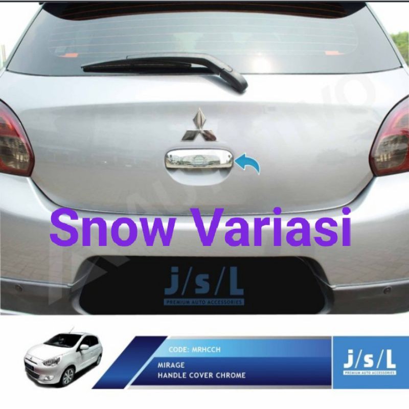 Cover Handle Pintu Mitsubishi Mirage Chrome