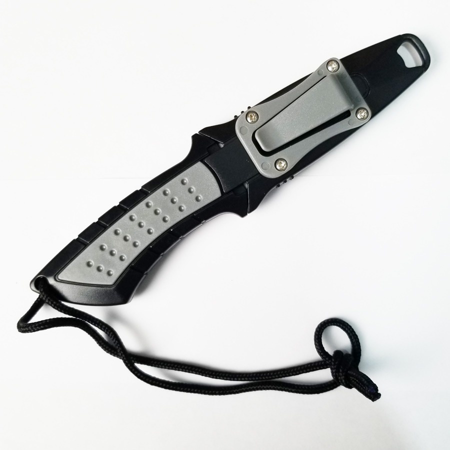 Pisau Selam Stainless Spearfishing Zeepro Knife Diving Stainless 420