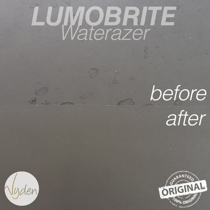 Pembersih Jamur Kaca Body Mobil LUMOBRITE 420 WATERSPOT REMOVER 5 Liter Emblem Motor Obat Penghilang Kerak Air Bekas Paling Ampuh Noda Membandel Reborn Eropa Jepang Scrub Renew Waterspot Remover Mesin Jendela Kamar Mandi Logam Windshield Permanen Garansi