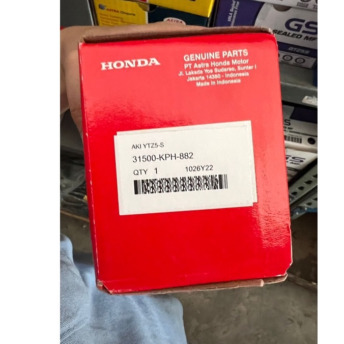 AKI AHM YTZ5S 31500-KPH-882