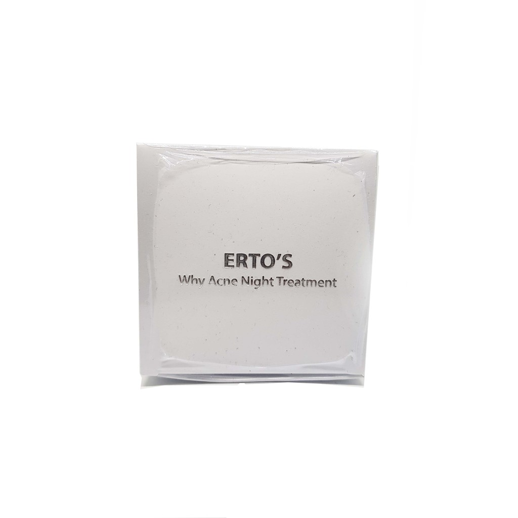 Jual Ertos Why Acne Night Treatment Shopee Indonesia