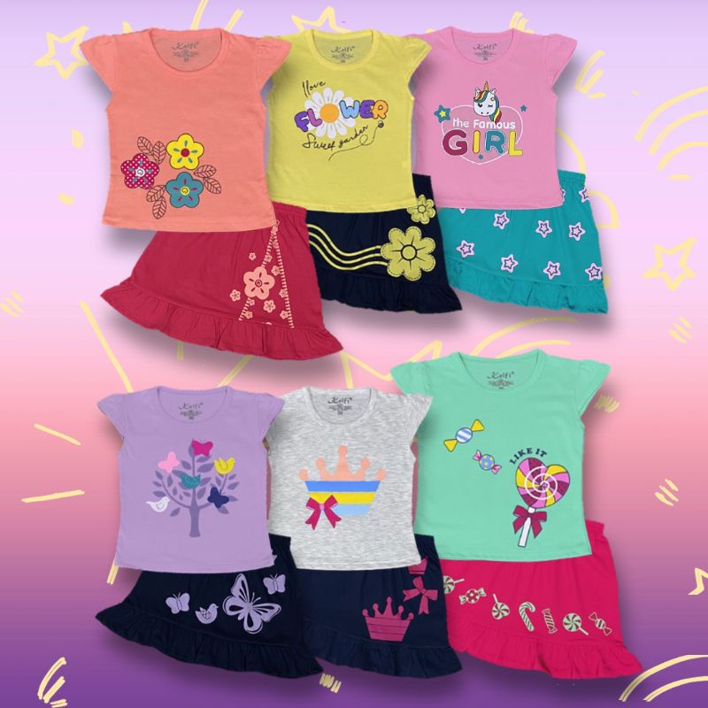 BAJU ANAK PEREMPUAN SETELAN ANAK PEREMPUAN BAJU SETELAN ANAK PEREMPUAN KAOS ANAK PEREMPUAN BAJU KAOS