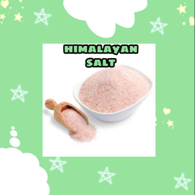 

Himalayan Salt MPASI 50gr 100% Alami Garam Himalaya Pink Rock Salt Premium Quality