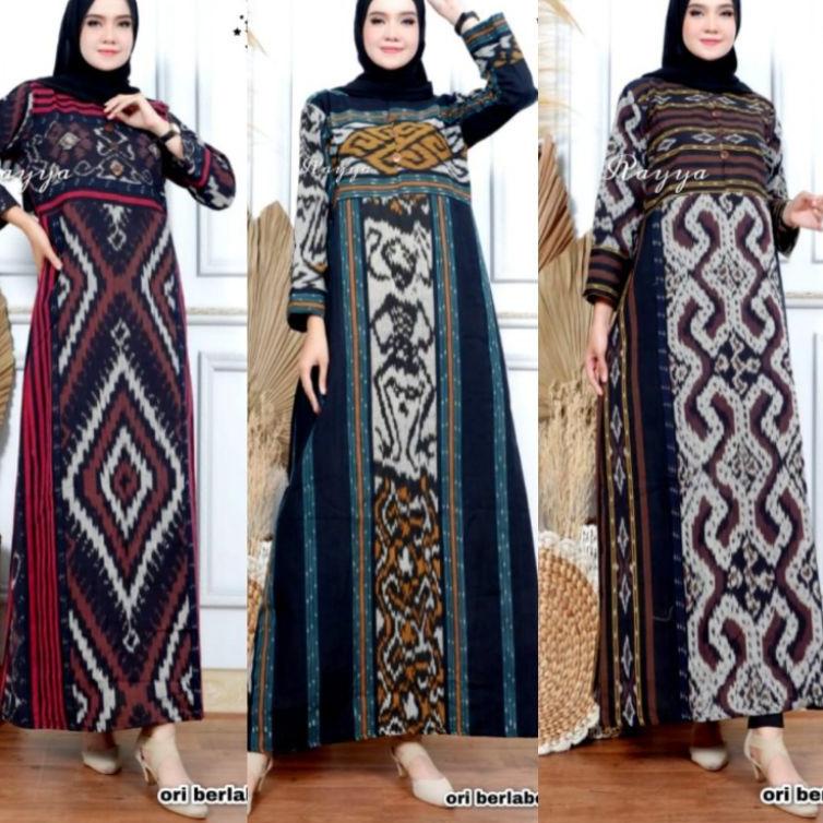 GAMIS | MAXY DRESS TENUN TROSO ORI GOOD QUALITY #KANAYA {MJW.25Au22ᵂ}