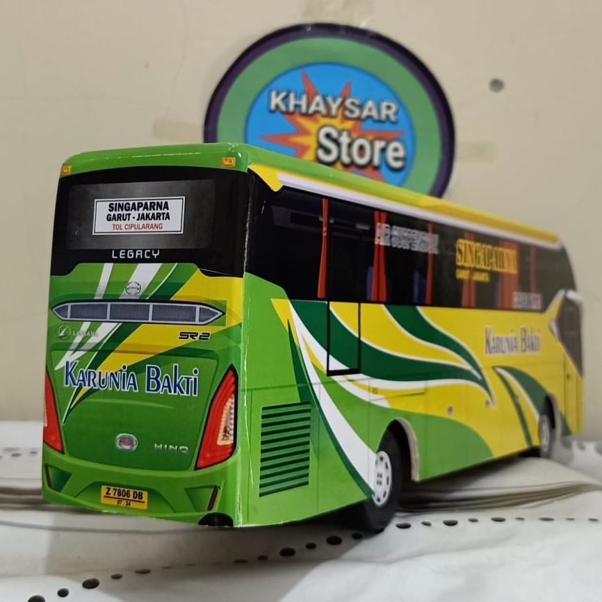 miniatur bus bis SR2 KARUNIA BAKTI