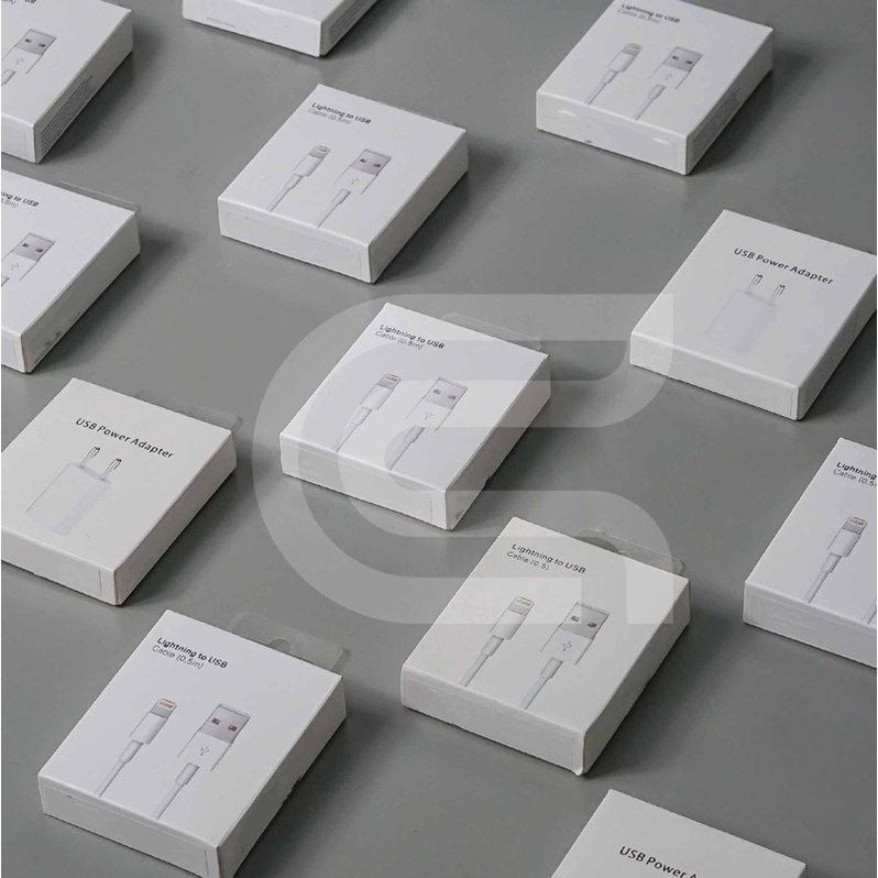 Lightning To USB Cable 0.5m &amp; Power Adapter 5 watt