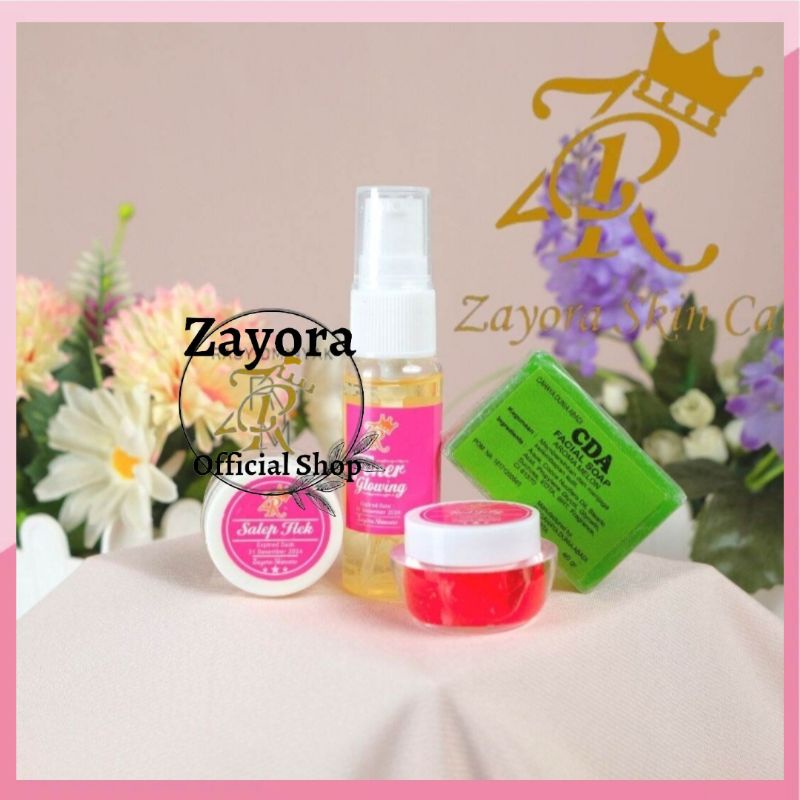 Paket Flek Hitam Super Ampuh Hilangkan Flek Membandel Dan Menahun By Zayora Skincare
