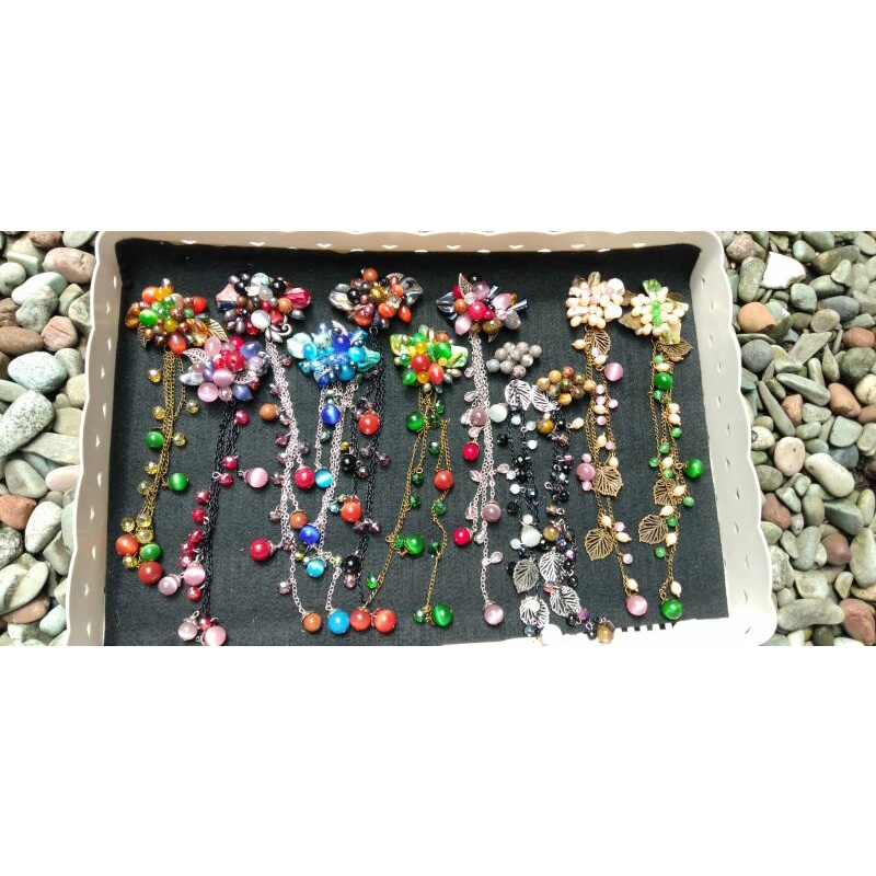 BROS SULTAN AULIA FASHION PANJANG JUNTAI LIMITED HANDMADE BATU MUTIARA DADA CANTIK