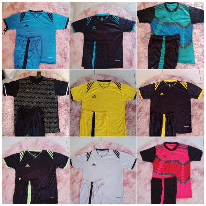 SETELAN FUTSAL (LUSINAN) / SETELAN BOLA / BAJU FUTSAL