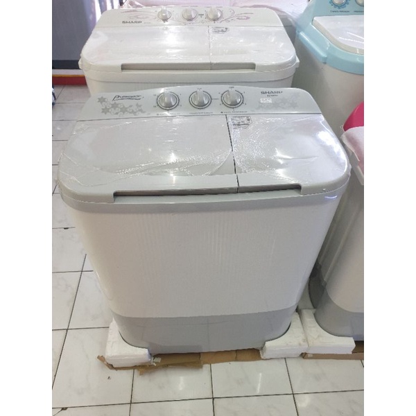 MESIN CUCI SHARP EST 80 MW 7 kg 2 TABUNG 80MW 7 KG / Mesin Cuci sharp 7 Kg/ Free Ongkir lubuklinggau