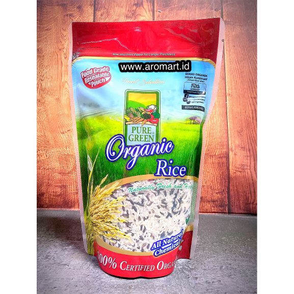 

Pure Green Organic Rice/Beras Hitam Kombinasi - 1kg