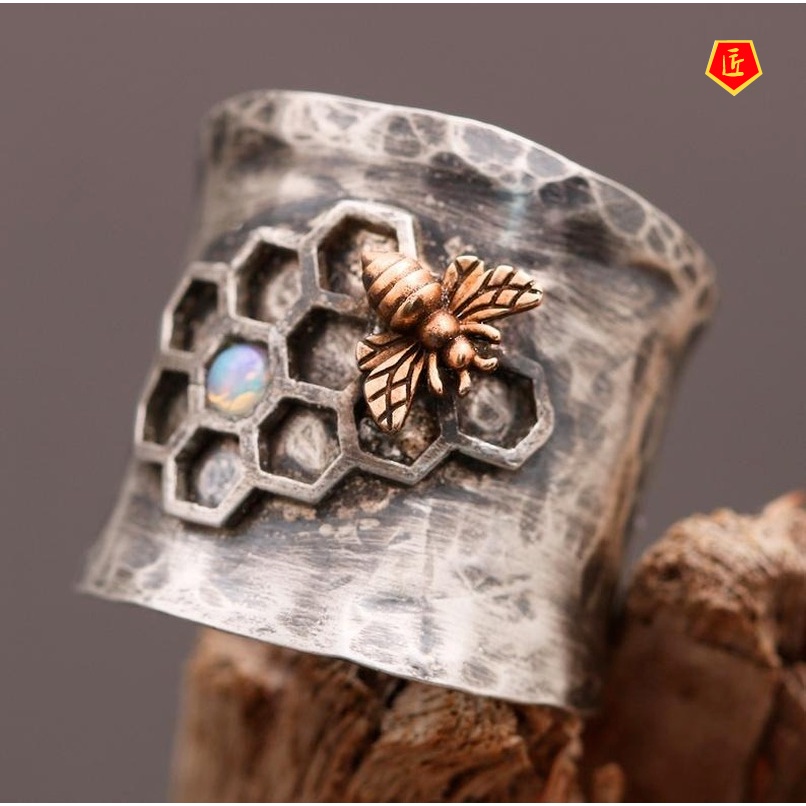 [Ready Stock]Vintage Exciting Golden Insect Ring Exported