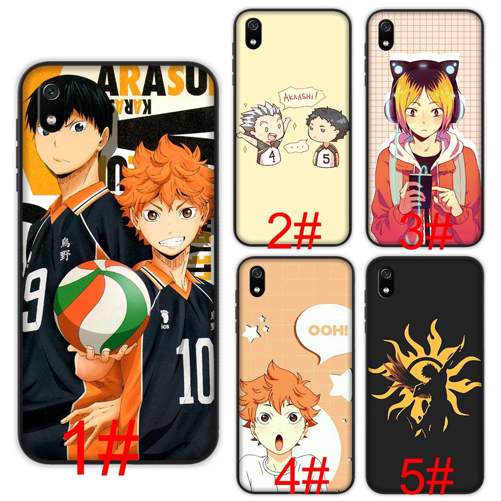 Soft Case Bahan Silikon Motif Anime Haikyuu untuk Xiaomi