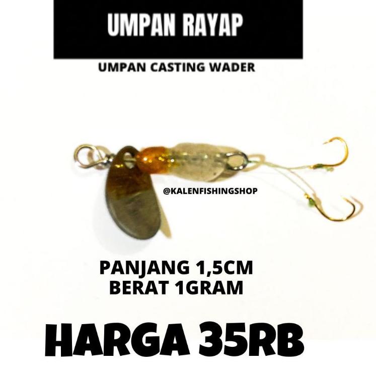 Harga TERMURAAH.. UMPAN RAYAP/ UMPAN CASTING WADER