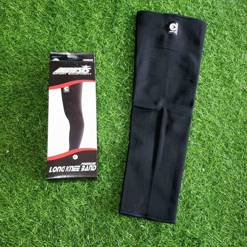 Deker Lutut Panjang Knee Long Agnesis Aksesoris Olahraga Voli , Sepakbola , futsal dll