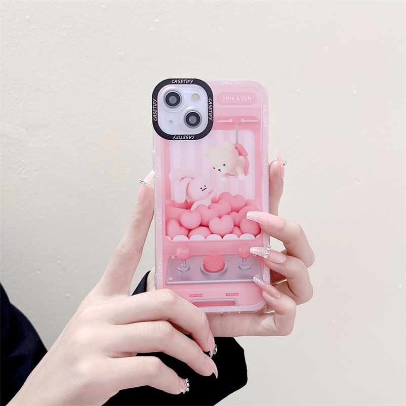 Soft Case Desain Kelinci Pink Tahan Banting Untuk Vivo V23 V23e V21 V21e V20 T1 Pro Y21 Y33s Y33T Y21T Y76 Y55 Y15A Y01 Y20 Y20i Y20 Y50 Y12s Y15s Y20i Y1s Y12s Y50S Y12s Y1s Y12