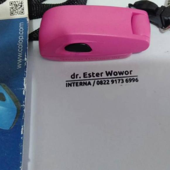 

Baru - colop mouse/ stempel dokter dan nama !!