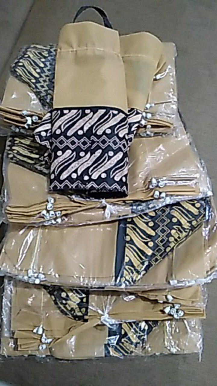 Tas Hajatan Tebal Batik Coklat/mocca 22