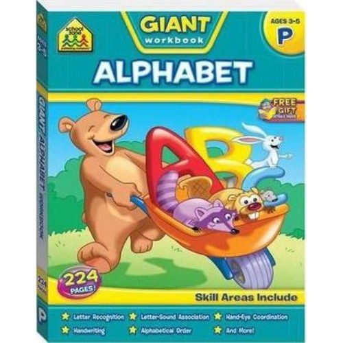 School Zone Giant Alphabet Workbook