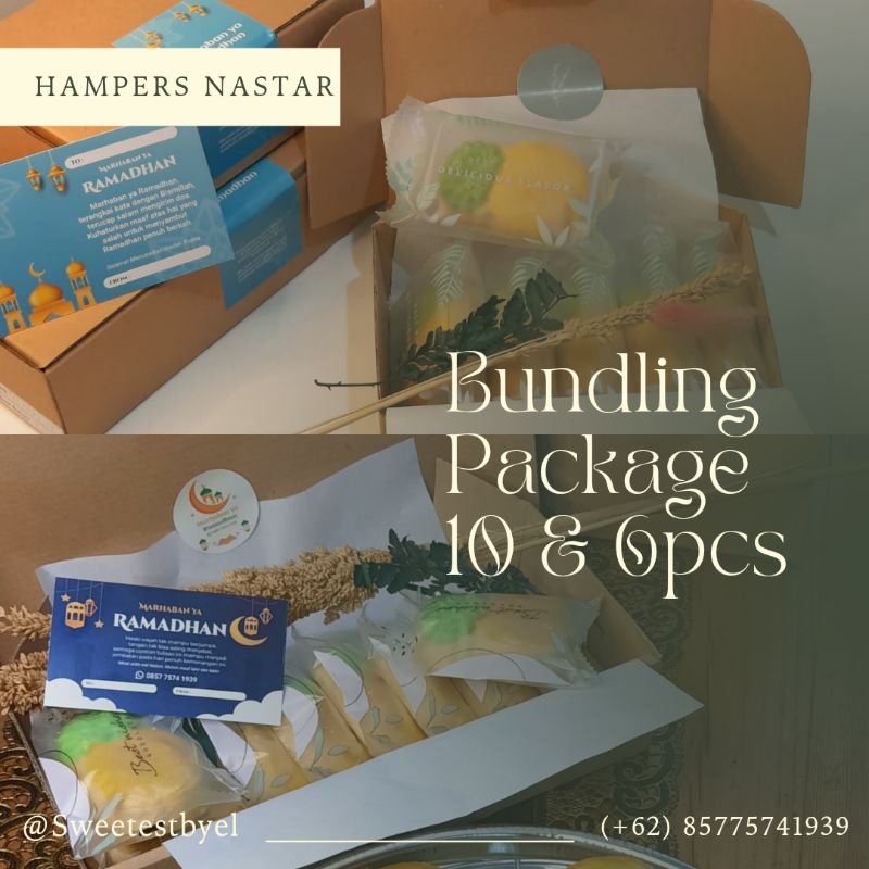 

Hampers Bundling Hemat Nastar Wisman Premium isi 6 dan 10