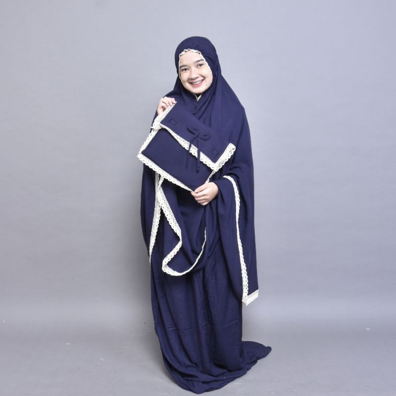 Mukena Dewasa Jumbo Murah Bahan Rayon Mukenah Dewasa