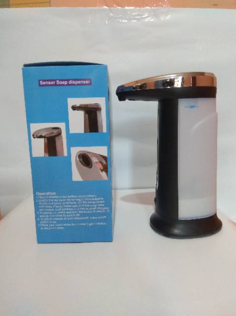 Dispenser soap otomatis / dispenser hand sanitizer automatic sensor / dispenser tanpa pencet