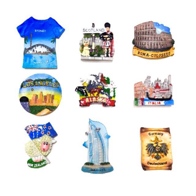 Tempelan kulkas eropa negara negara tempelan kulkas eropa amerika australia washington newyork