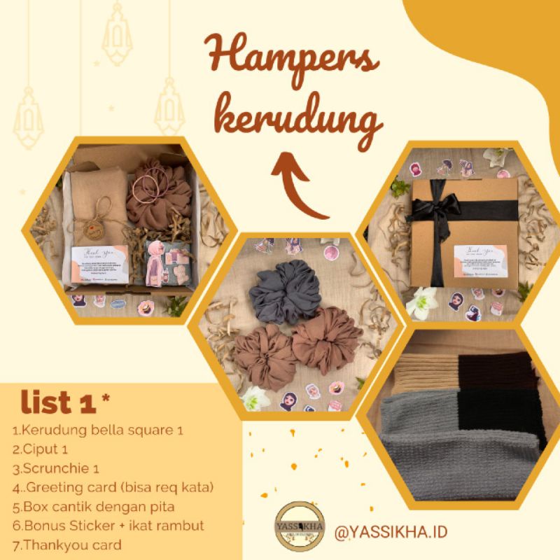 

Hampers Hijab / Gift Birthday / Gift Box / List 1
