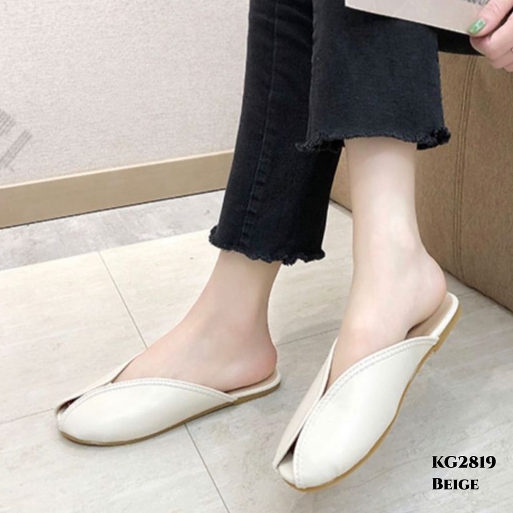 PRF Flat Slippers Faddish Fashion Korea KG2819