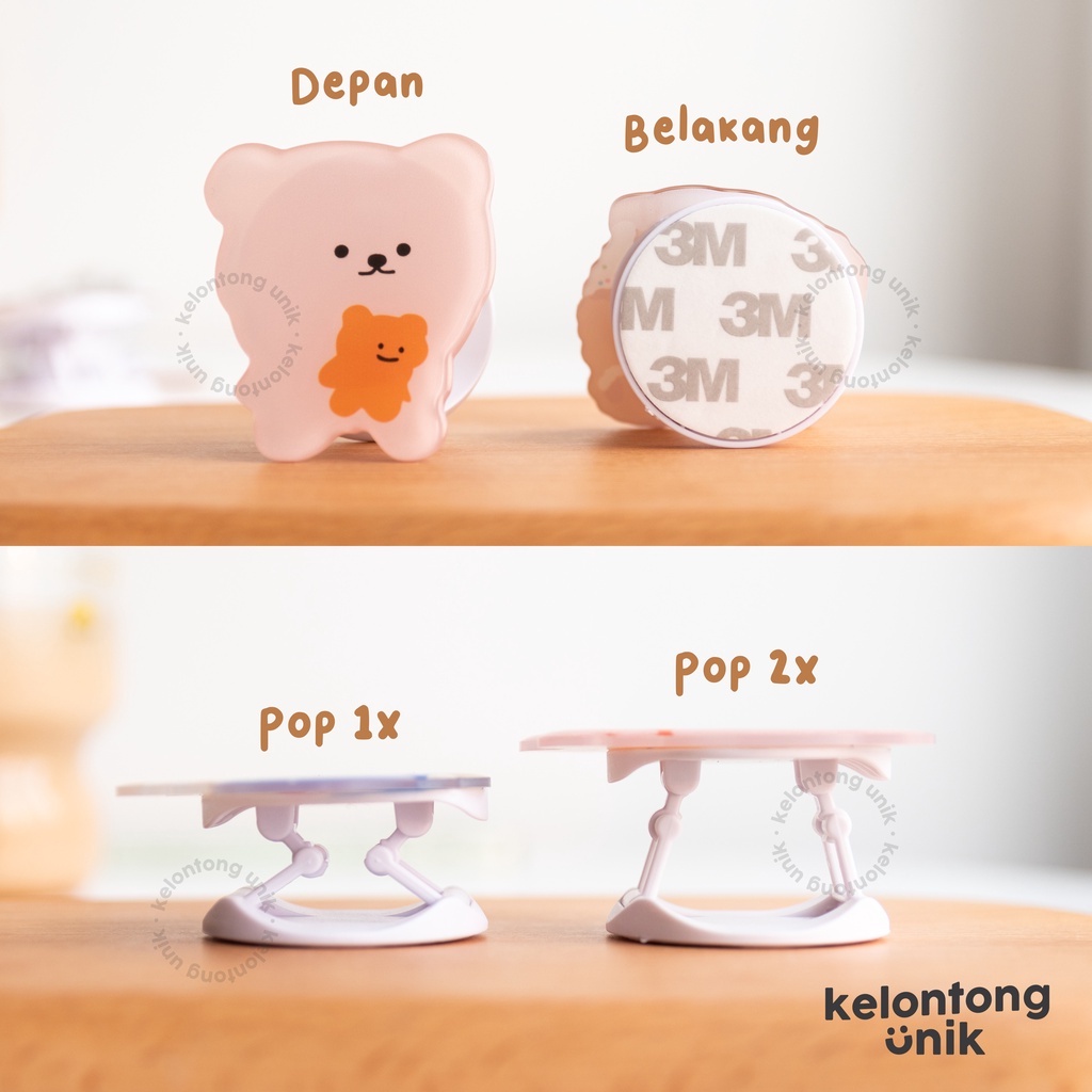 CARTOON - Griptok Ring Resin/ Phone Holder/ Phone Grip/ Phone Stand