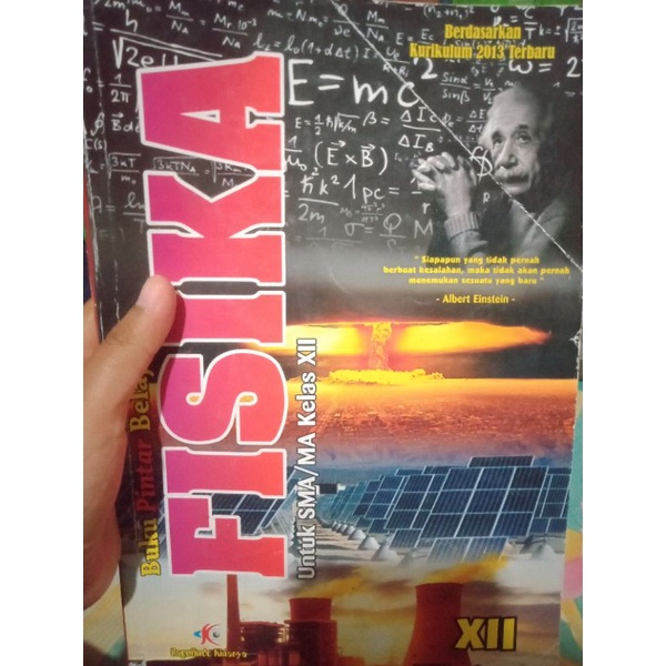 [PRELOVED] SAGUFINDO BUKU PINTAR BELAJAR FISIKA XII 12 SMA/MA KURIKULUM 2013