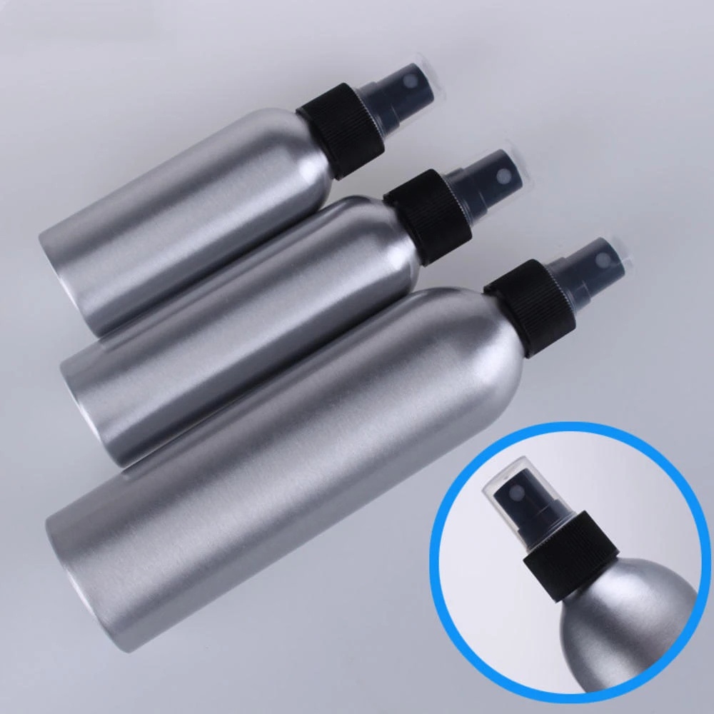 40/50/100/150ML Empty Aluminum Spray Bottle with Small Funnels