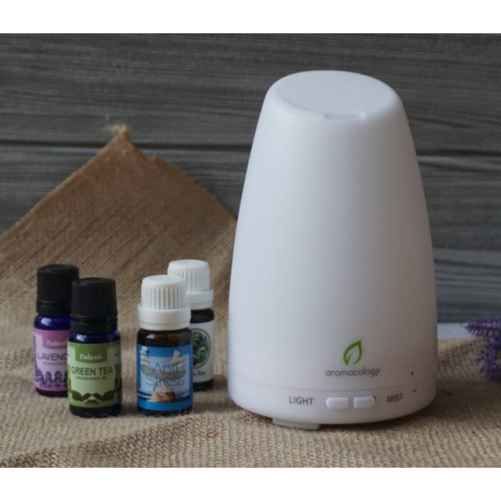 Aroma Diffuser Ultrasonic Pelembab Udara 120ml Paket C